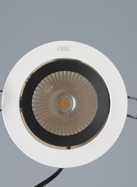 雷士照明LED射灯COB嵌入式天花射灯NLED1102DC 1103D 1104D 3000K