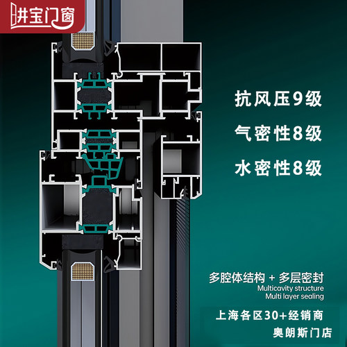 苏州奥朗斯本地门窗定制 封阳台断桥铝窗 临街隔音保温平开落地窗