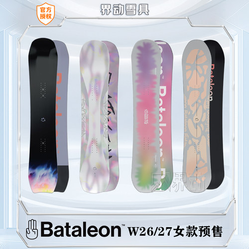 Bataleon女单板滑雪板2627新款