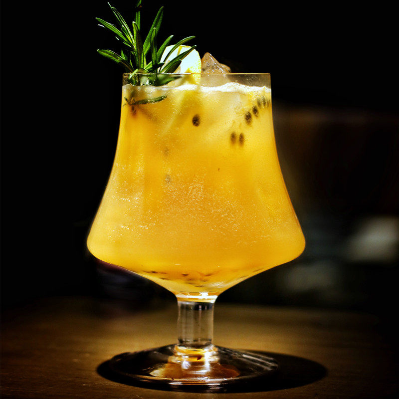 ins网红餐厅苏打水气泡玻璃杯