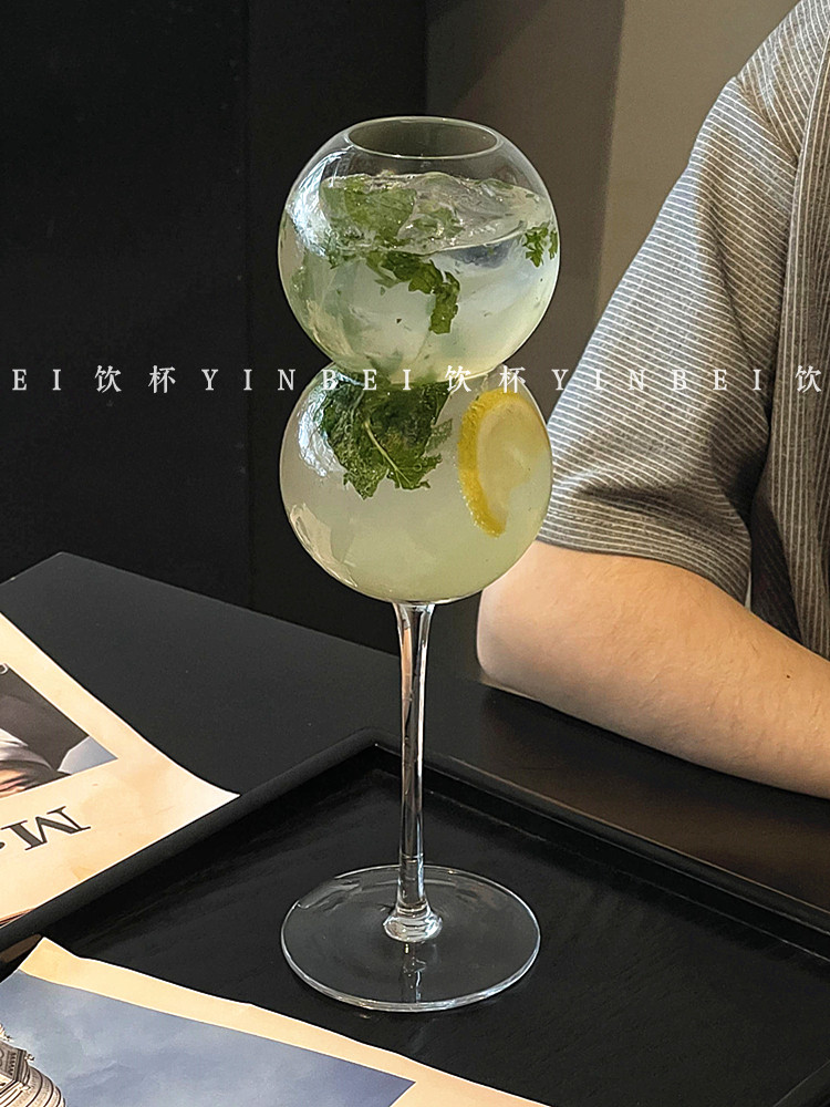 Bubble Ball Stemmed Glass: Your Next Viral Drinkware Obsession - Product image 3