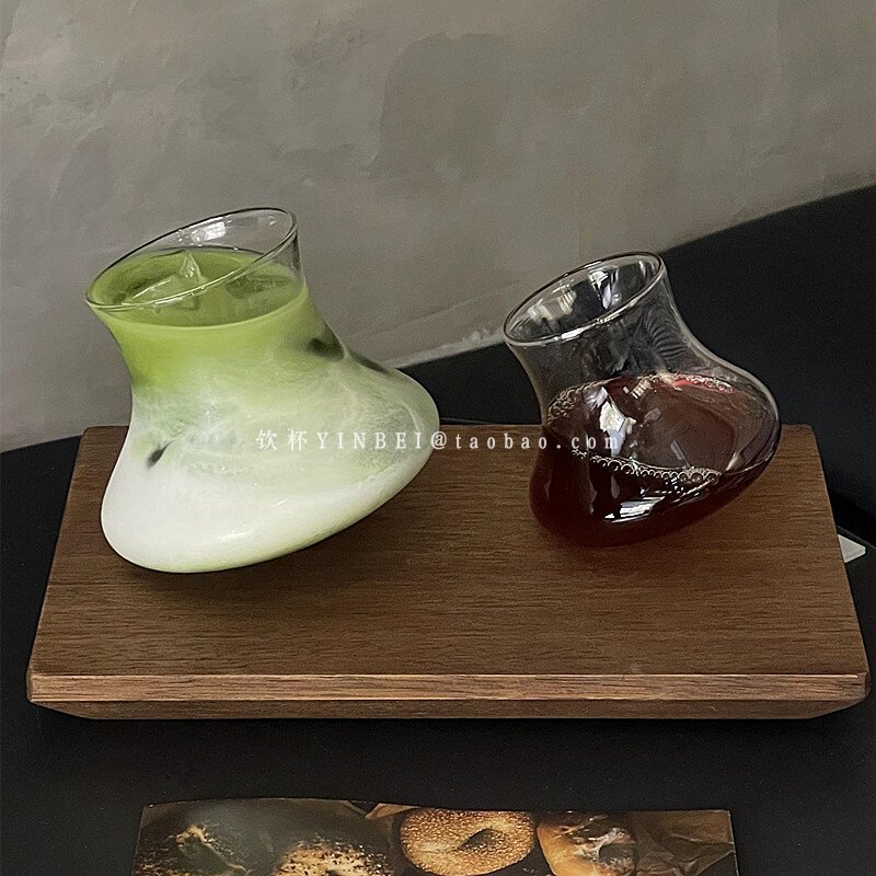 ins网红不倒翁冰美式咖啡杯