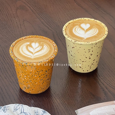 小众创意陶瓷泼墨马克杯