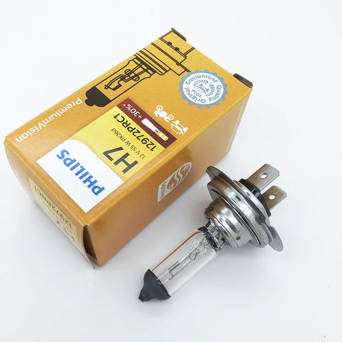 飞利浦H7灯泡12v 55W 汽车大灯远光灯/近光灯卤素灯