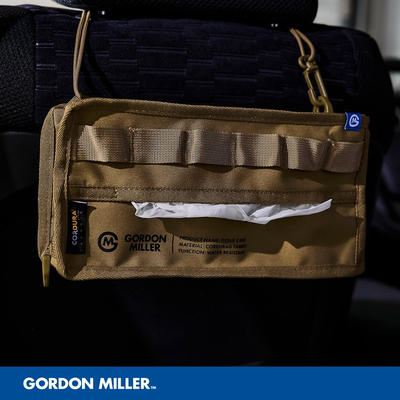 GORDON MILLER日本车载纸巾盒 户外露营悬挂便携多功能Cordura