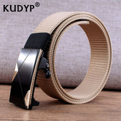 男商务休闲无牙自动扣加长尼龙腰带 内穿皮带 4cm平滑扣窄细休闲裤