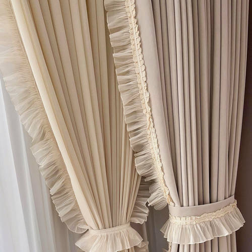 窗帘花边蕾丝装饰辅料配件配饰褶皱裙摆服装木耳边居家点缀小饰品