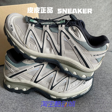 SALOMON 萨洛蒙 XT-Quest ADV 卡其色户外低帮男女跑步鞋 474790