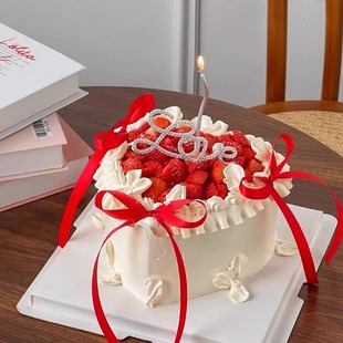 520情人节爱心钻石love蛋糕装 扮m 饰插件节日快乐红色蝴蝶结丝带装