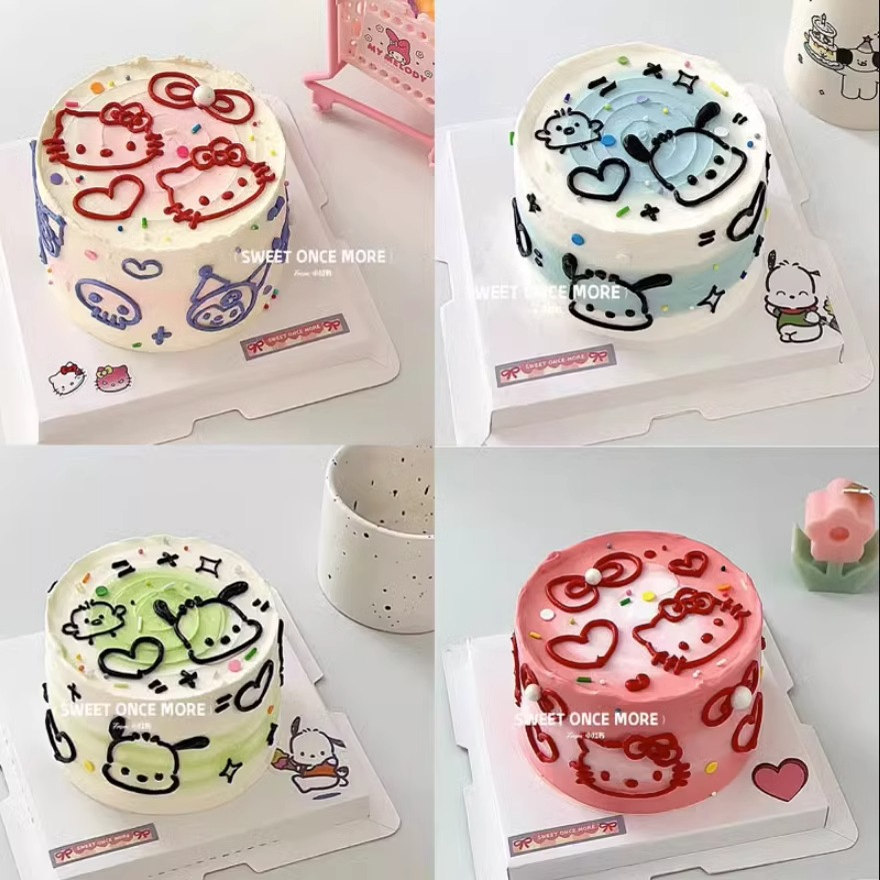 网红库洛米凯蒂猫压模饼干模具