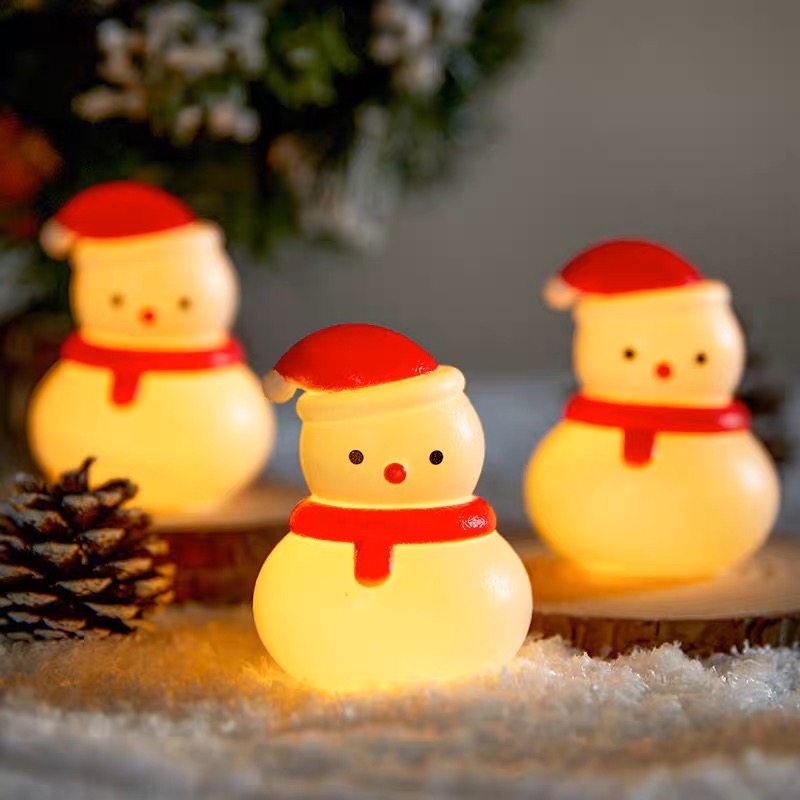 2025网红圣诞节蛋糕装饰雪人灯小红书发光小夜灯拍照氛围道具配件,节庆用品/礼品,节日装扮用品,淘宝优惠券,粉丝福利购,淘宝优惠卷