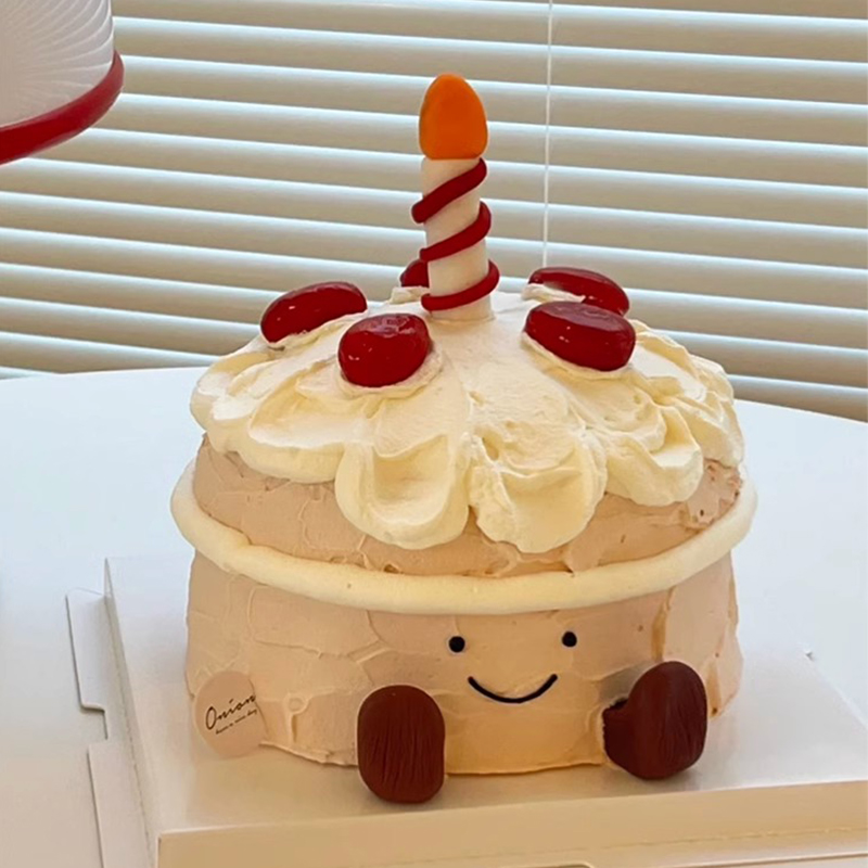 小红书同款jellycat烘焙蛋糕装饰