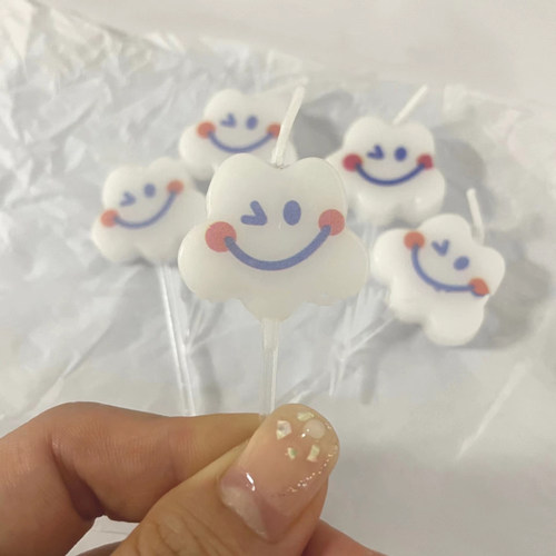 卡通小熊蜡烛蛋糕装饰插件