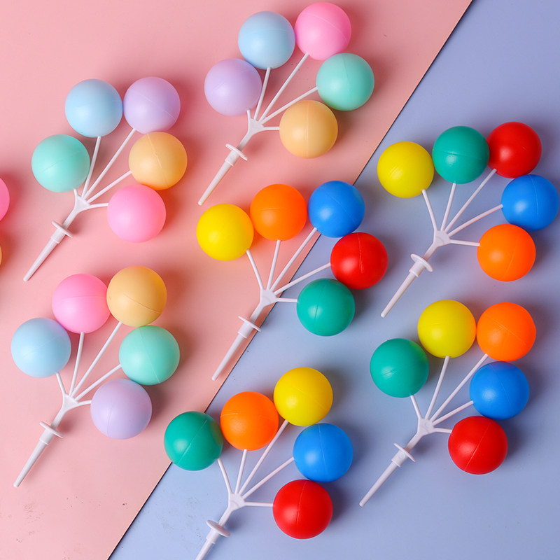 网红ins彩色气球烘焙蛋糕装饰插件 告白气球生日派对甜品台装扮,节庆用品/礼品,节日装扮用品,淘宝优惠券,粉丝福利购,淘宝优惠卷