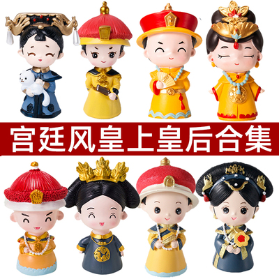 宫廷风烘焙母后大人玩偶生日蛋糕