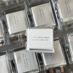 603035聚合物600mAh电池3.7V聚合物电池记录仪电池音响电池