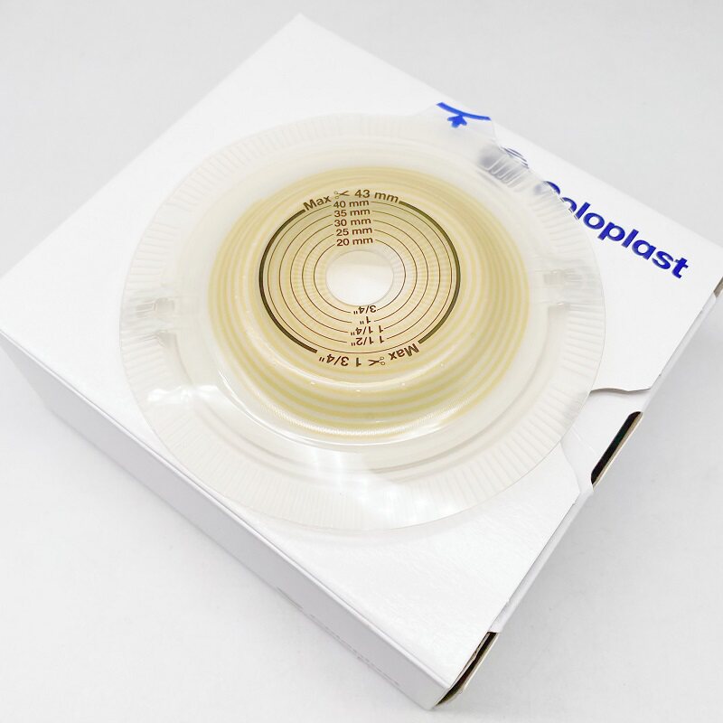 康乐保特舒17763二件式卡扣式凸面底盘医用造口袋14249升级款60mm