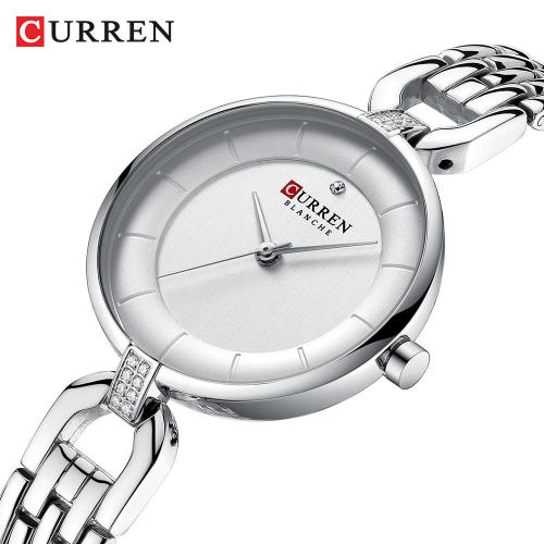 curren/卡瑞恩新款9052女士手表 防水石英表时尚休闲女表手表