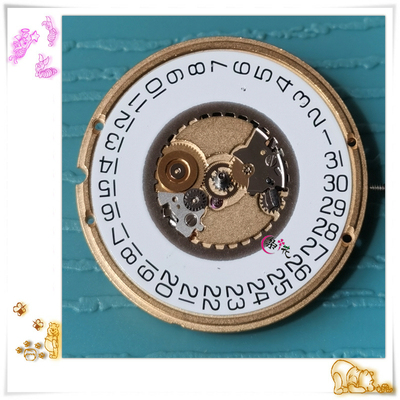 瑞士ETA955112机芯  全新原装正品配件955.112石英三针黄色爆款机