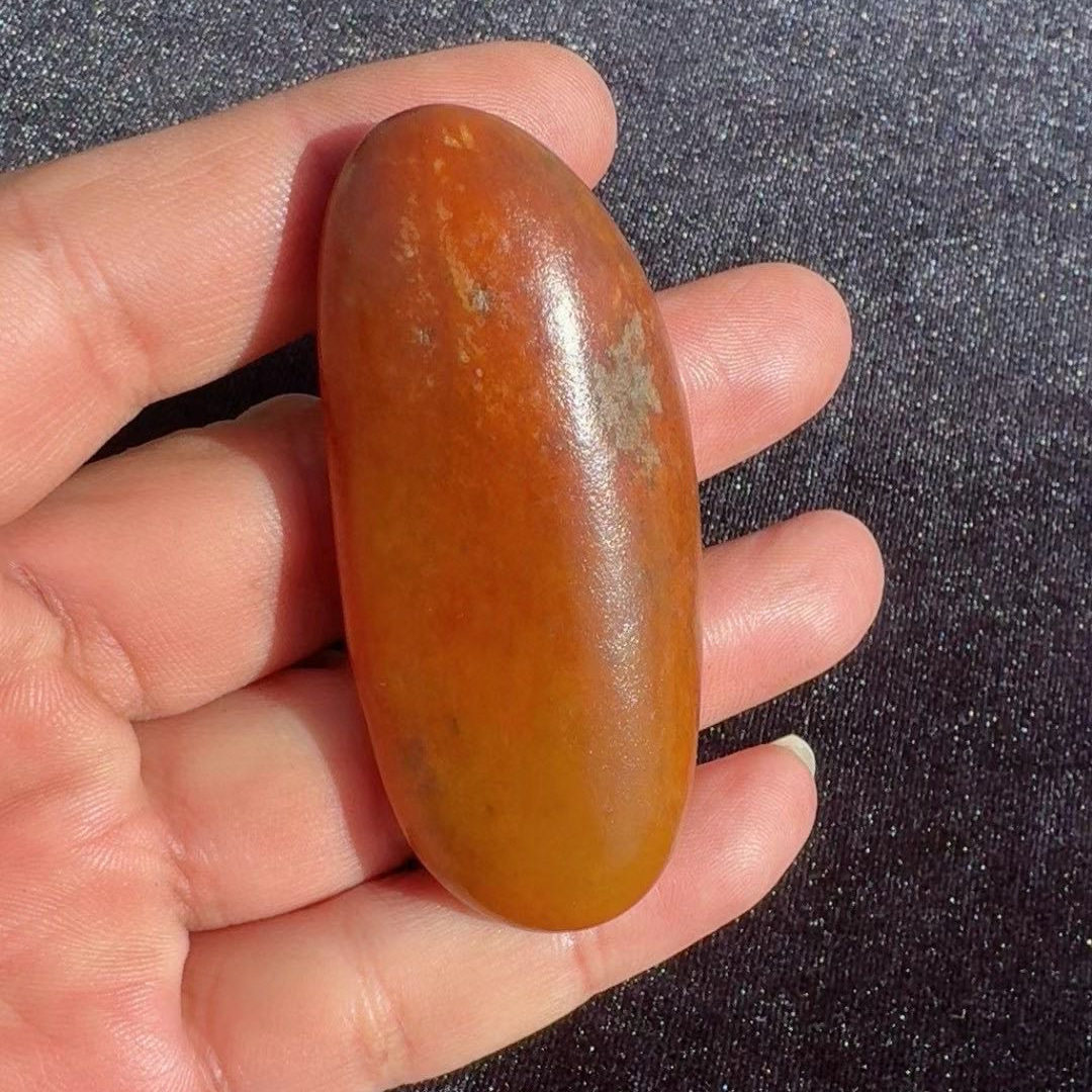 正宗新疆和田玉籽料红沁原石玩料挂件吊坠精品收藏级玉料收藏精品