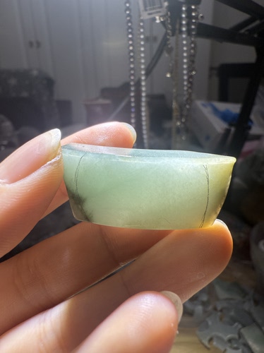 C1692冰胶老油青天然缅甸翡翠边角料保真保A假一罚三详情有尺寸