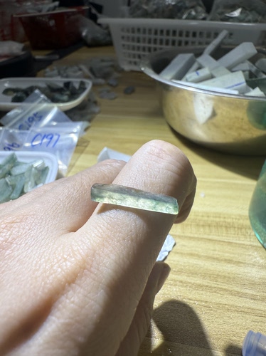 C198高冰飘花天然缅甸翡翠边角料保真保A假一罚三详情有尺寸