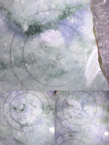 D版高糯化手镯料带紫带飘花带雪花棉天然缅甸翡翠保真保A假一罚三