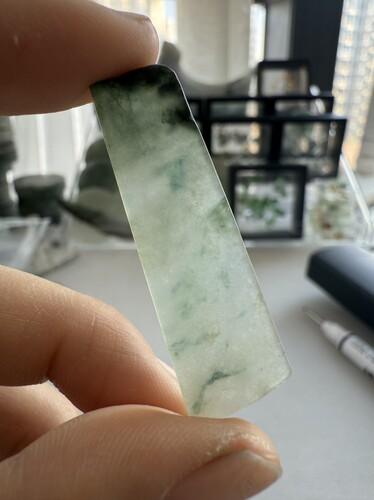 O312冰种飘花天然缅甸翡翠保真保A假一罚三