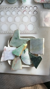 一图一份G48 52天然缅甸翡翠A货边角料保真保A假一罚三