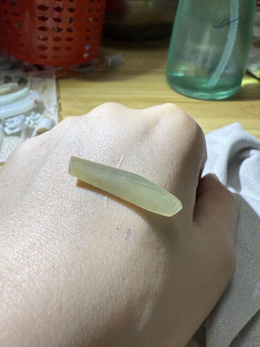 C449糯冰天然黄天然缅甸翡翠边角料保真保A假一罚三详情有尺寸