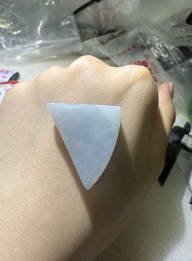 C250高糯化蓝紫色天然缅甸翡翠边角料保真保A假一罚三详情有尺寸