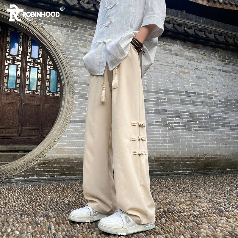 罗宾汉冰丝休闲裤男生2025夏季