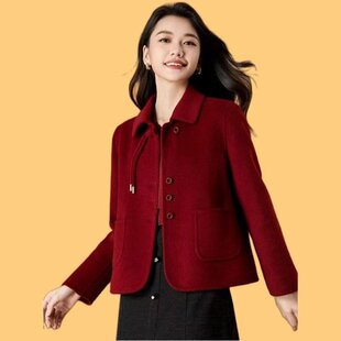 春季国风妈妈春装外套女款提花上衣中老年女装2026新款百搭夹克衫