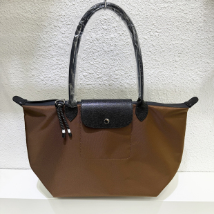 休闲单肩大容量托特 energy二代大号长柄尼龙饺子包女时尚 法式 新款