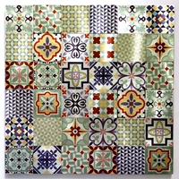 Фиолетовый узор 10,75 штук на сторону