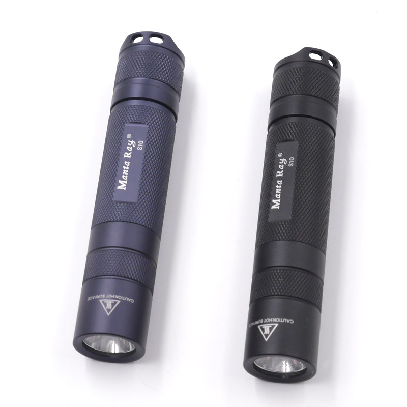 徒步18650直筒SST20进口LED迷你远射无极调光户外露营骑行手电筒