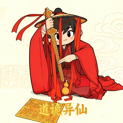 李火旺cos服铜钱剑大千录道