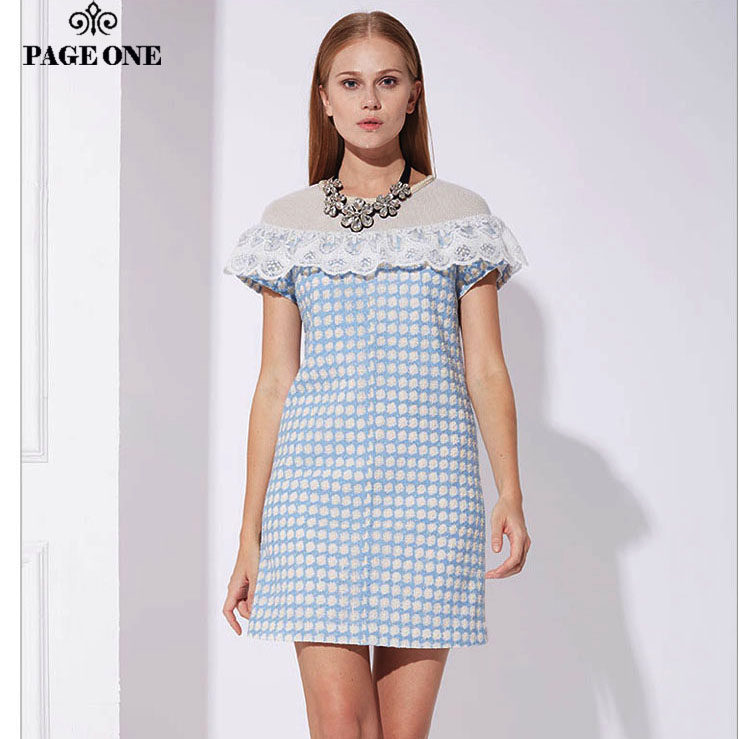 佩吉page one打底裙连衣裙春秋韩版短袖蕾丝花边中长裙625239在类目 女装/女士精品, 连衣裙中 - 来自Buy2taobao.com提供专业的淘宝代购服务