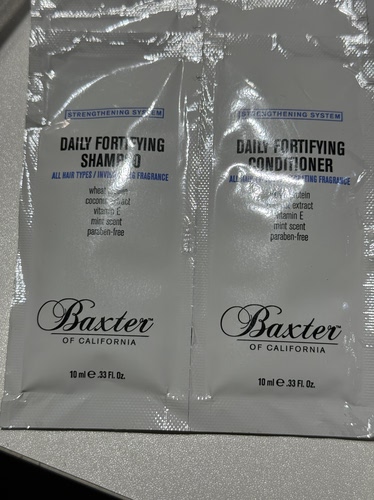 Baxter of California男士洗发护发套装10+10ml小样试用