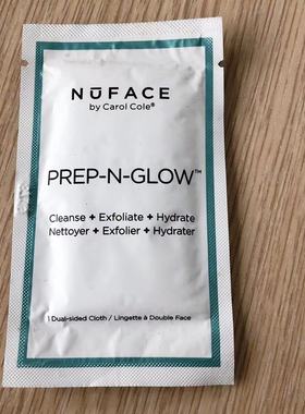 小样满百包邮 现货 美代 NUFACE 轻柔卸妆洁面巾去角质 1片装