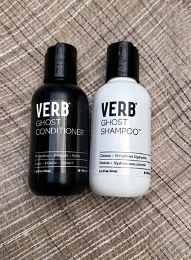 现货Verb Ghost Oil 洗发水护发素滋润抗毛躁亮泽套装68ml*2