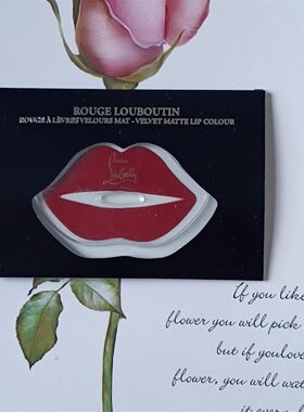 口红试色卡ChristianLouboutin