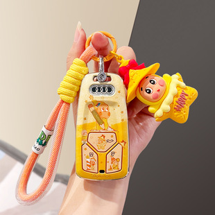 a8高档q4etron 适用奥迪a4l钥匙套q5l车a6l扣a3 q3男a5女士a7l