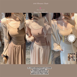 小吊带 3.8我和我喜欢 3件 弹力棉含胸垫内搭背心 11.9开89元