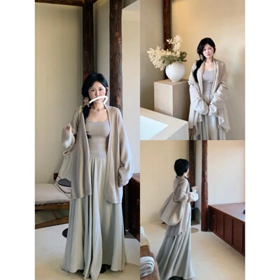 城南边儿我的天菜春季女针织开衫