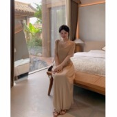 城南边儿7.6云感100%天丝系列 松紧腰半身裙