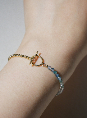 UNELGE女水草玛瑙原创设计手链