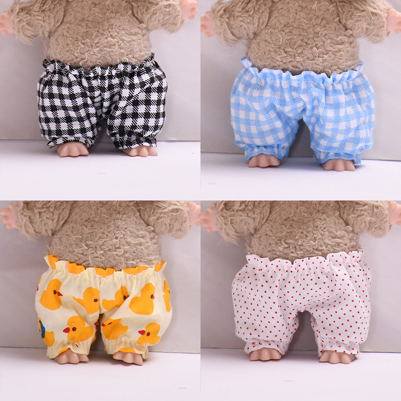 【裤子专卖】labubu裤头娃衣17cm拉布布衣服配饰短裤labubu衣服