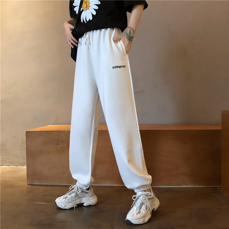 Real photo of women's summer wear loose fitting sportswear Leggings