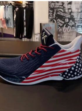 安踏篮球男运动鞋 2019秋克莱汤普森KT4总决赛签名篮球鞋11931102